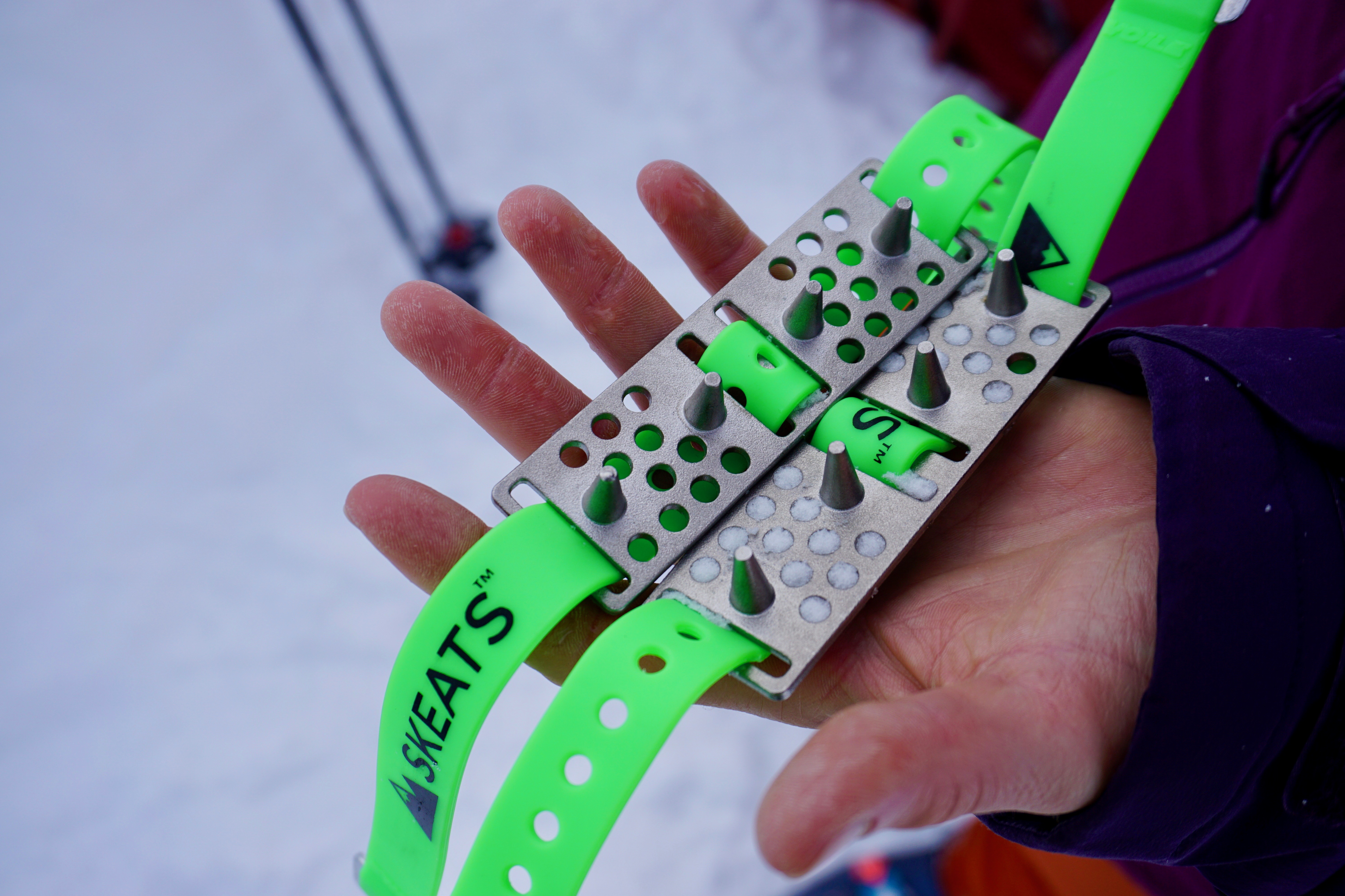 Skeats - An Innovative Ski Crampon